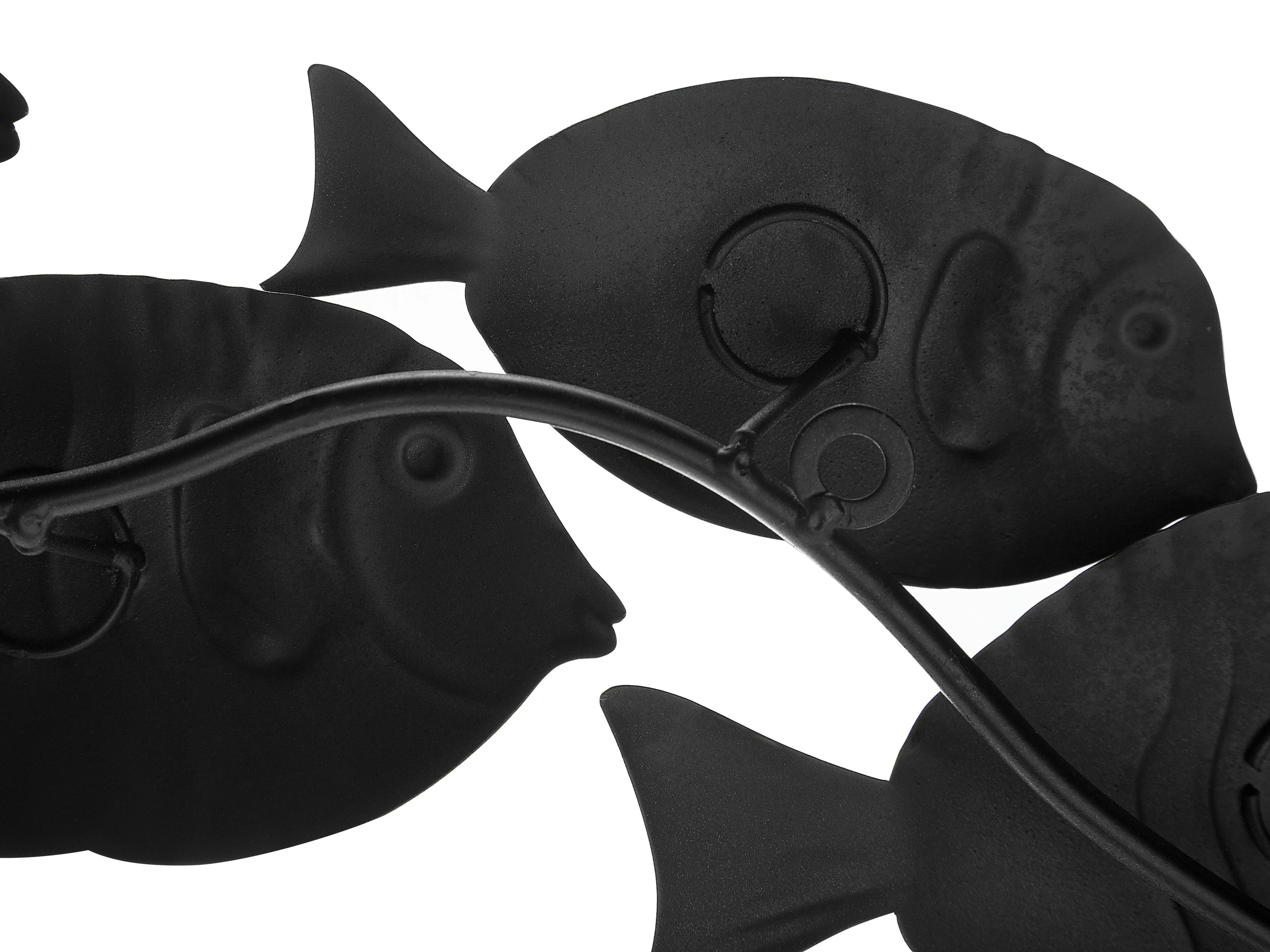 Décoration murale Poisson Métal 47 cm Multicolore