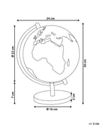 Mappamondo Blu 30 cm