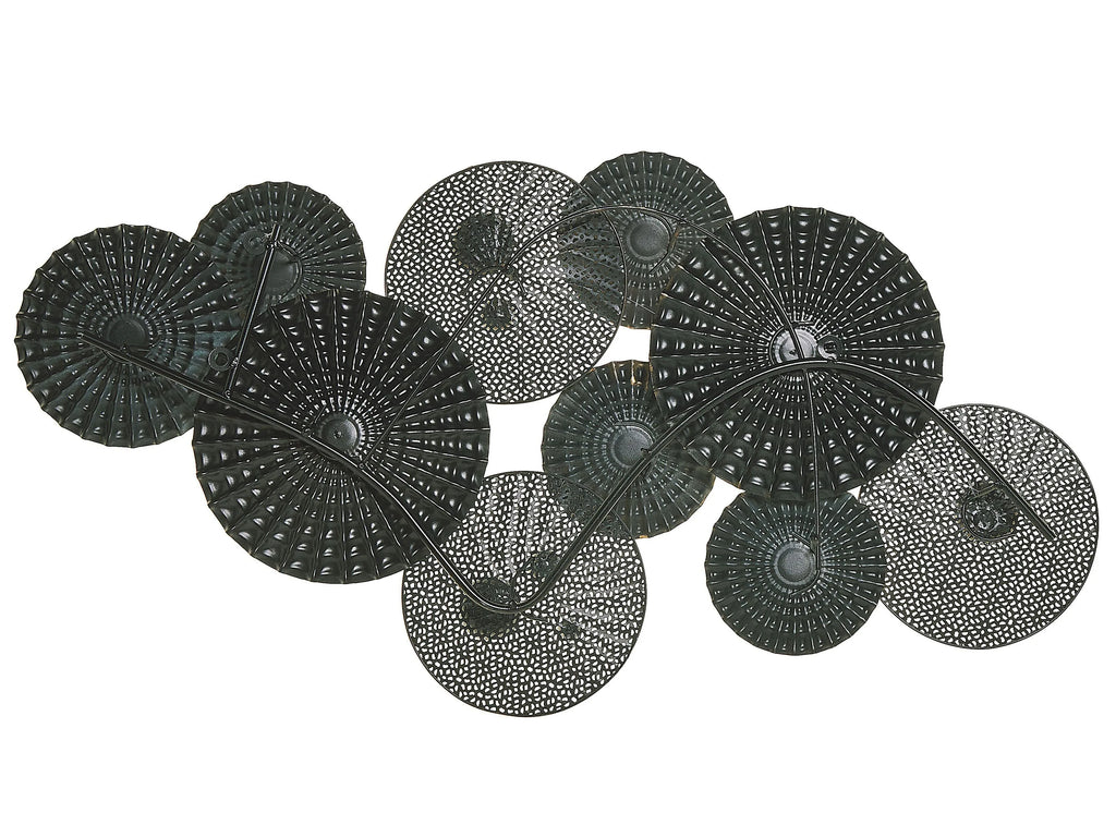 Décoration murale Métal 48 cm Bleu