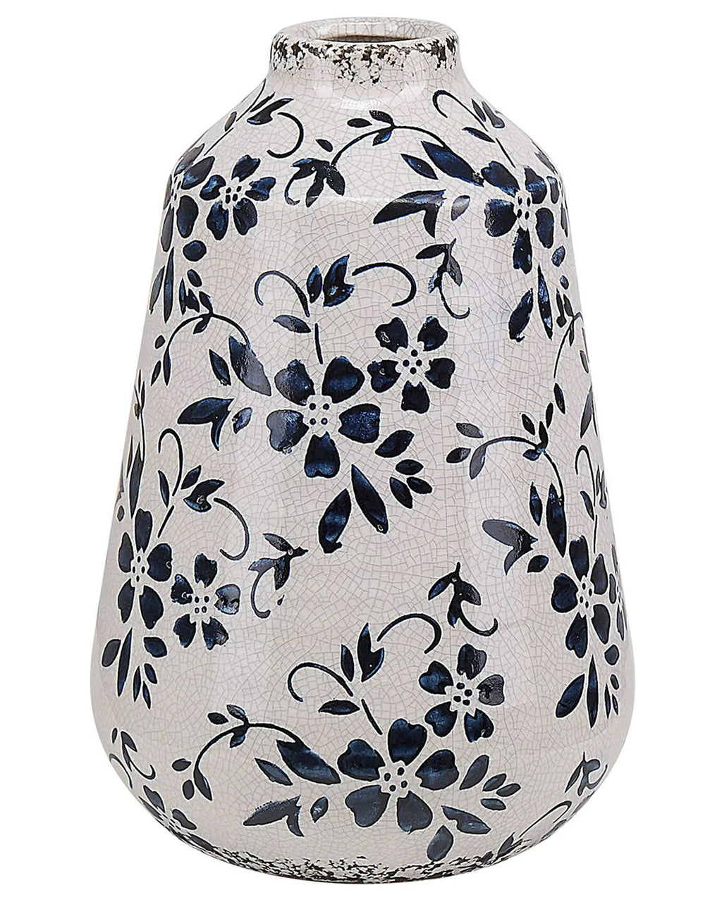 Vaso da fiori MARONEIA Gres porcellanato 20 cm Bianco