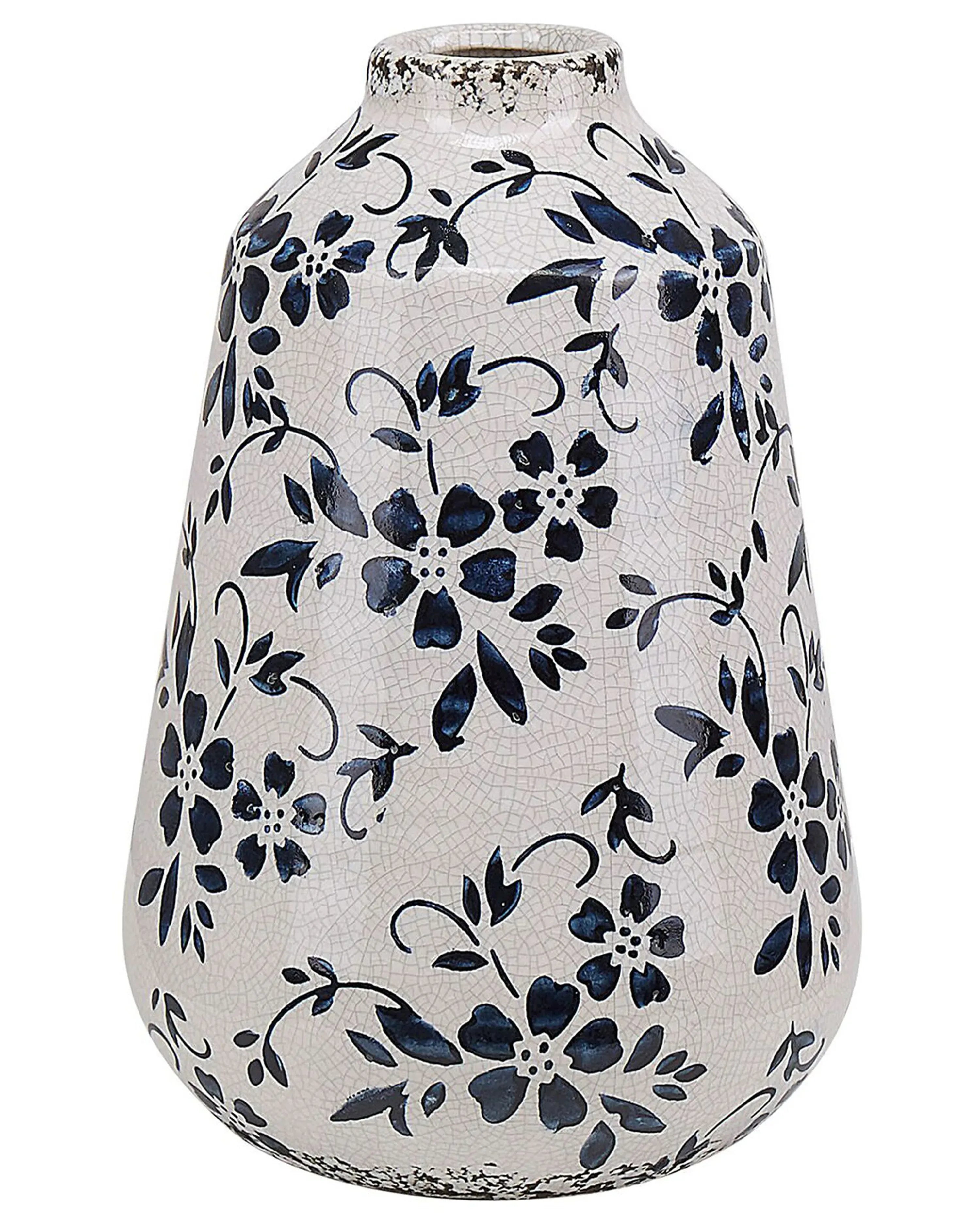 Vaso da fiori MARONEIA Gres porcellanato 20 cm Bianco