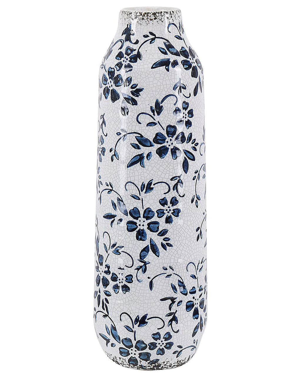 Vaso da fiori MULAI Gres porcellanato 30 cm Bianco
