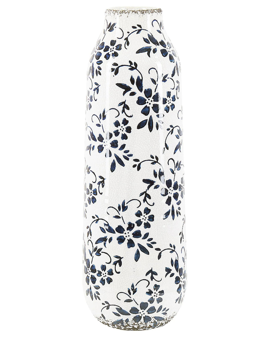 Vaso da fiori MULAI Gres porcellanato 35 cm Bianco