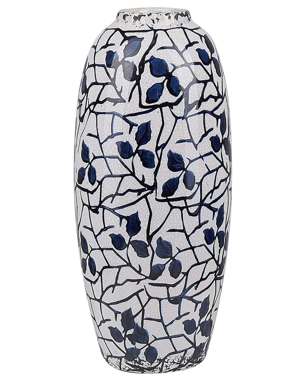 Vaso da fiori MUTILENE Gres porcellanato 25 cm Bianco