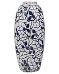 Vaso da fiori MUTILENE Gres porcellanato 25 cm Bianco