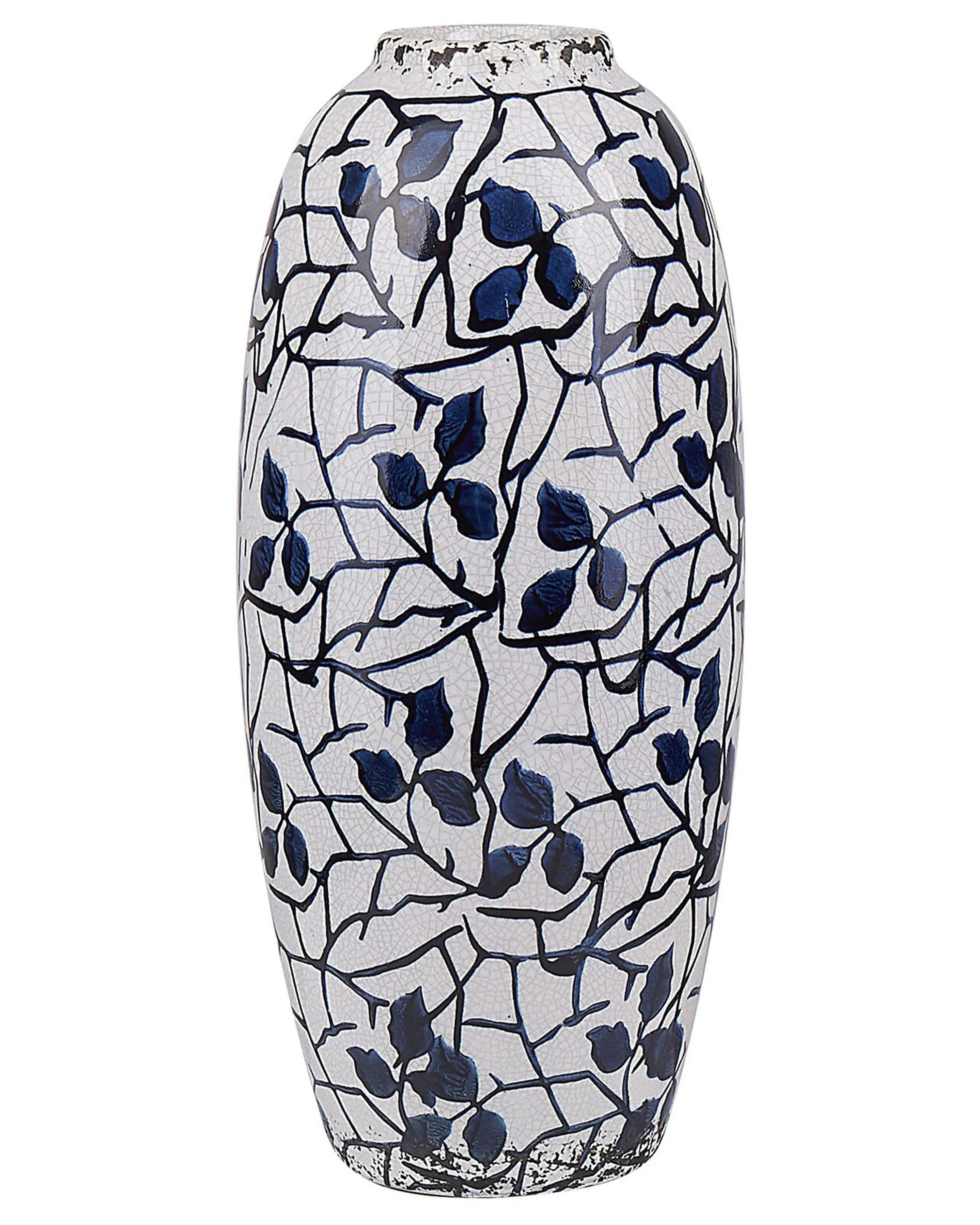 Vaso da fiori MUTILENE Gres porcellanato 25 cm Bianco