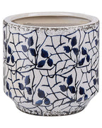 Vaso da fiori MYOS Gres porcellanato 15 cm Bianco