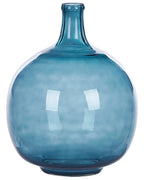 Vaso decorativo CHAPPATHI Vetro 31 cm Blu