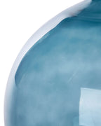 Vase décoratif en verre bleu 31 cm