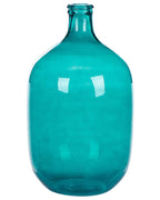 Vaso decorativo SAMOSA Vetro 48 cm Turchese