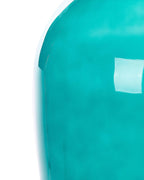 Vase décoratif Verre 48 cm Turquoise