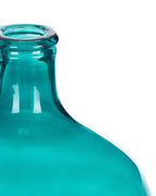 Vase décoratif Verre 48 cm Turquoise
