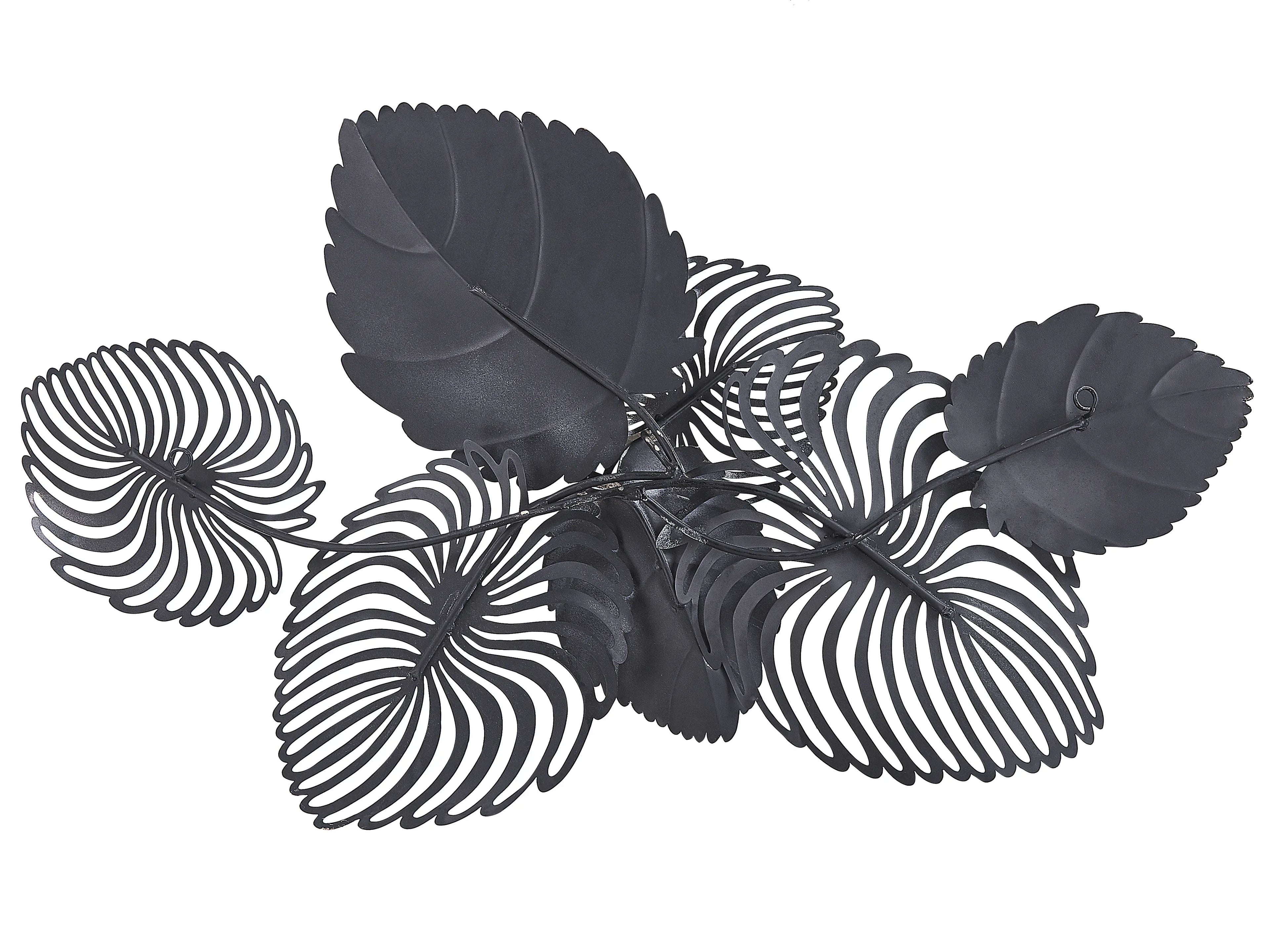 Décoration murale Feuille MAGNESIUM Métal 55 cm Or