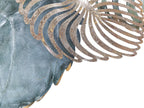 Décoration murale Feuille MAGNESIUM Métal 55 cm Or