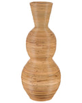 Vaso decorativo SYMI Rattan 70 cm Naturale