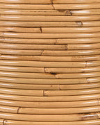 Vase décoratif en rotin 70 cm Naturel – Fait main, pour intérieur et extérieur, style bohème