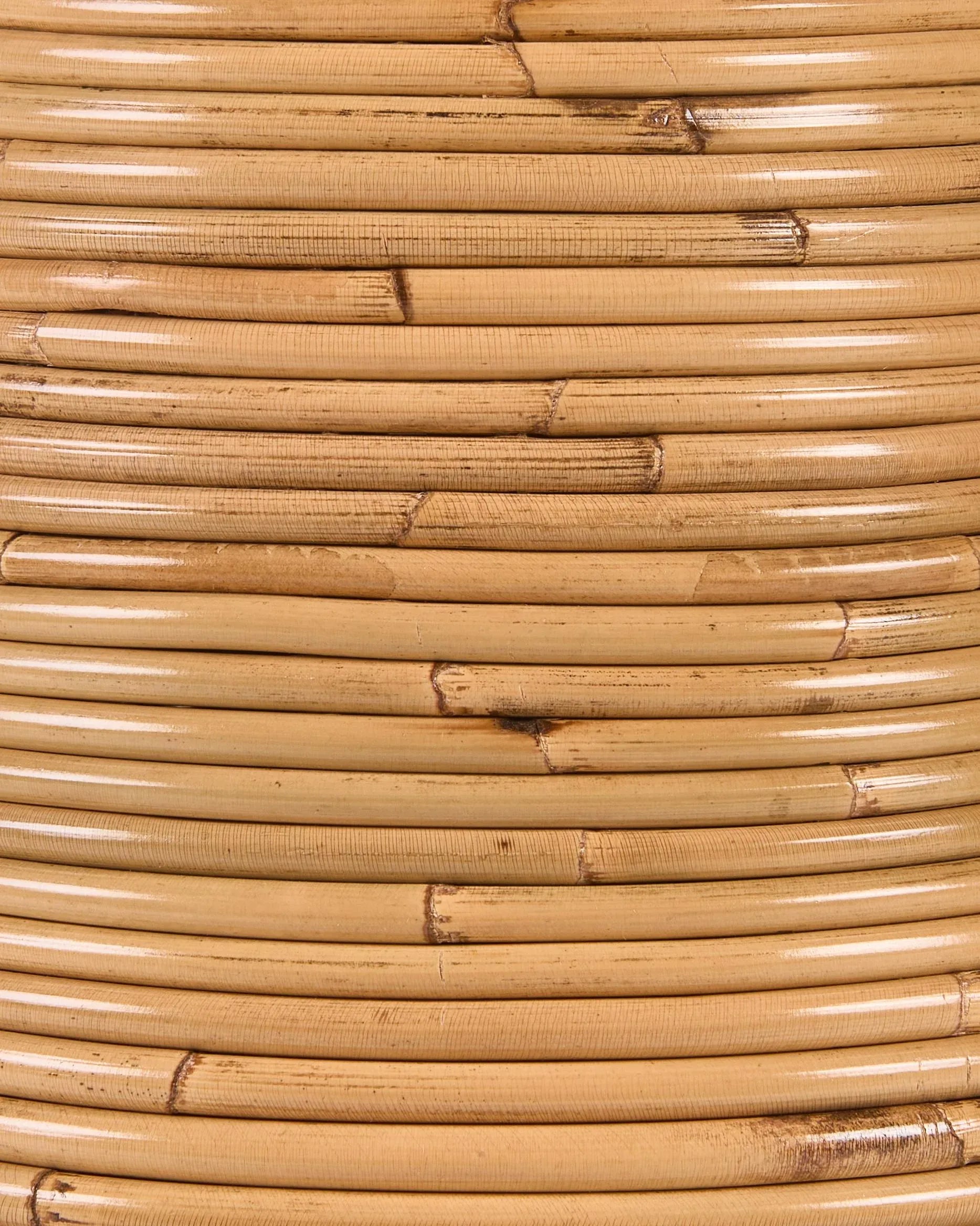 Vase décoratif en rotin 70 cm Naturel