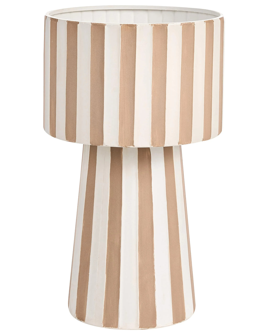 Vaso per piante BANE Metallo 30 cm Bianco/Beige