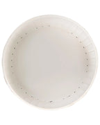 Pot de fleurs Métal 30 cm Blanc/Beige