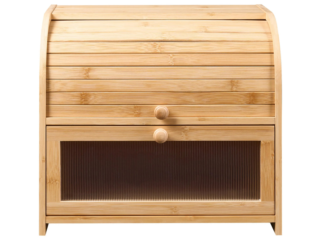 Boîte à pain Bambou Marron clair