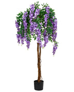Pianta artificiale WISTERIA TREE 150 cm Verde