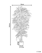Plante artificielle longifolia 155 cm Vert