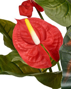 Plante artificielle anthurium 95 cm Vert