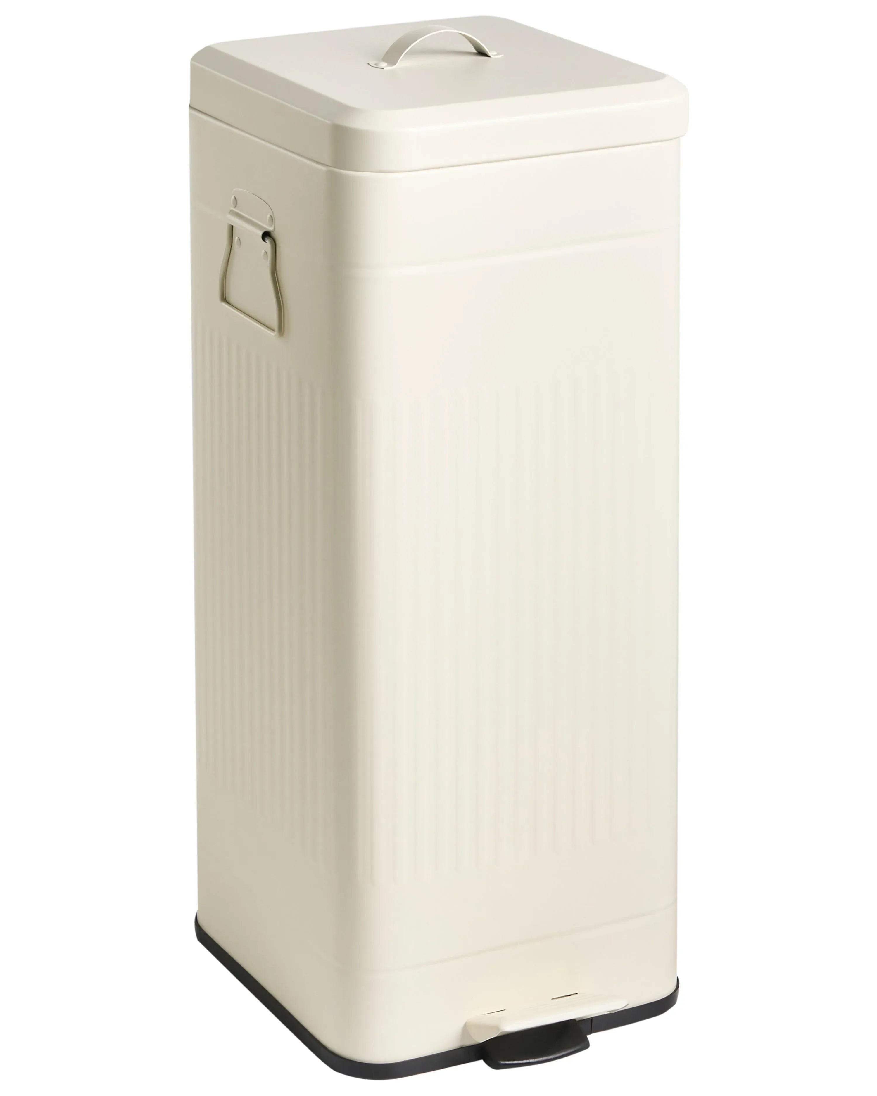 Cestino per i rifiuti 30 L ECOCOMFORT Metallo Beige