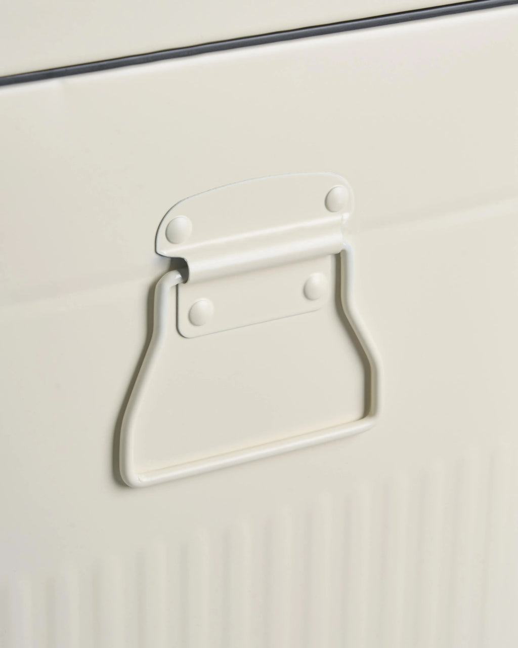 Poubelle 30 L Métal Beige