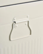 Poubelle 30 L Métal Beige