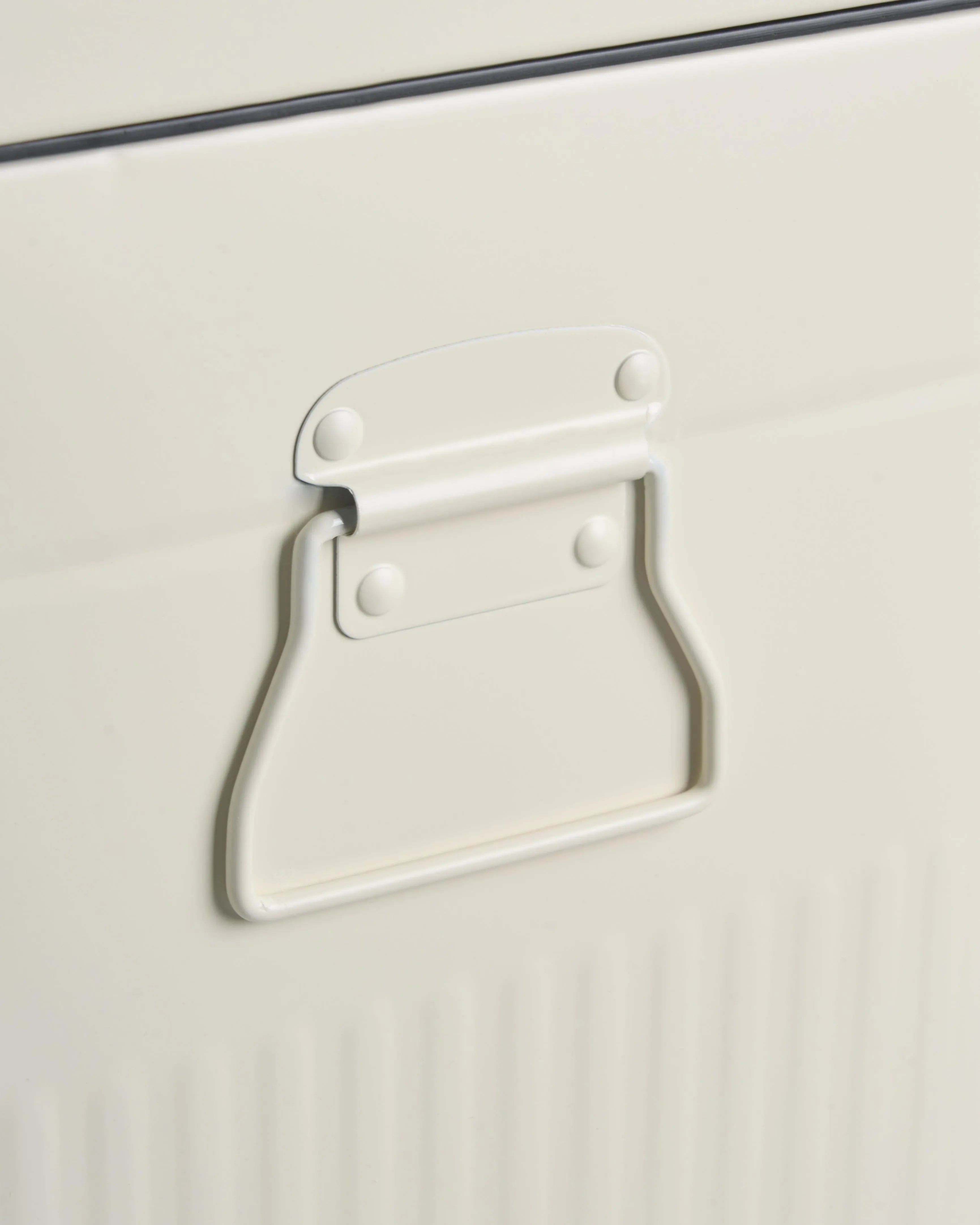 Poubelle 30 L Métal Beige