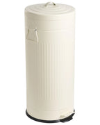 Cestino per i rifiuti 30 L ECOAURA Metallo Beige