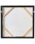 Lot de 2 toiles Motif abstrait Noir