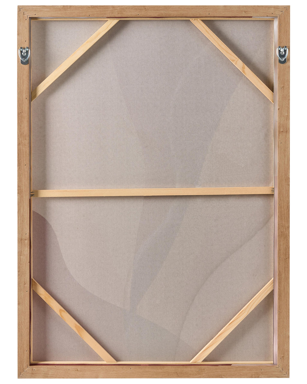 Lot de 2 toiles Motif abstrait Rose
