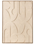 Stampa su tela COLERAINE Motivo astratto Beige