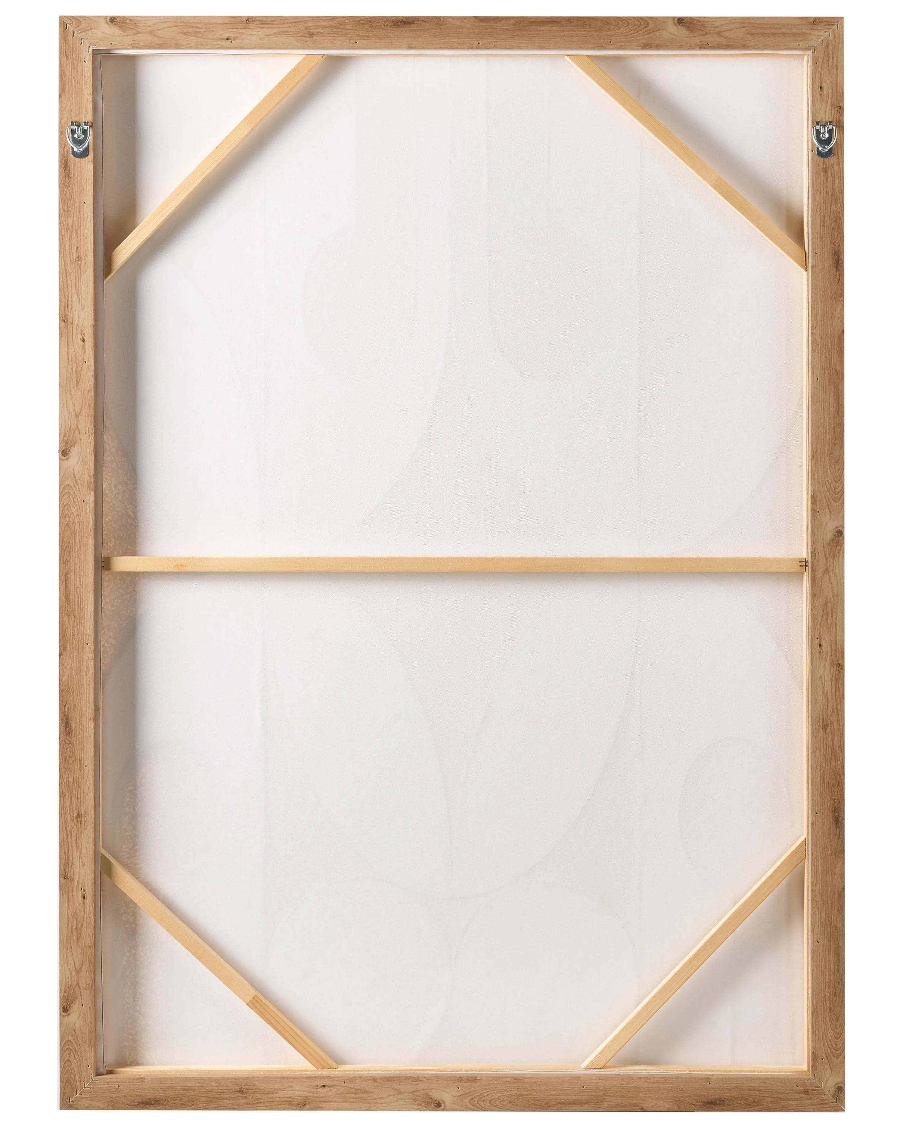 Impression sur toile Motif abstrait Beige