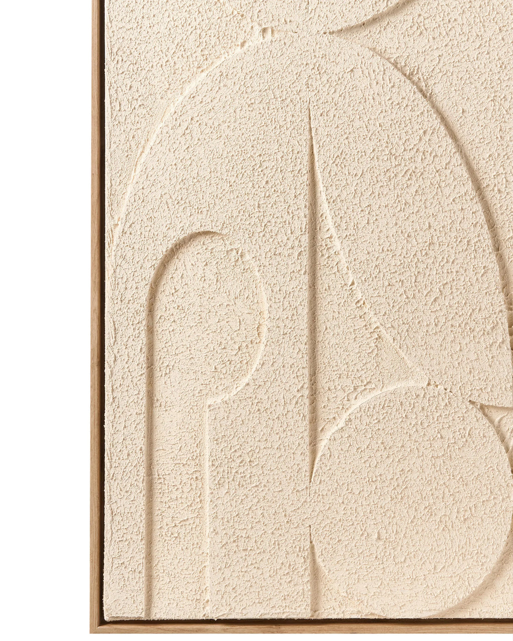 Impression sur toile Motif abstrait Beige
