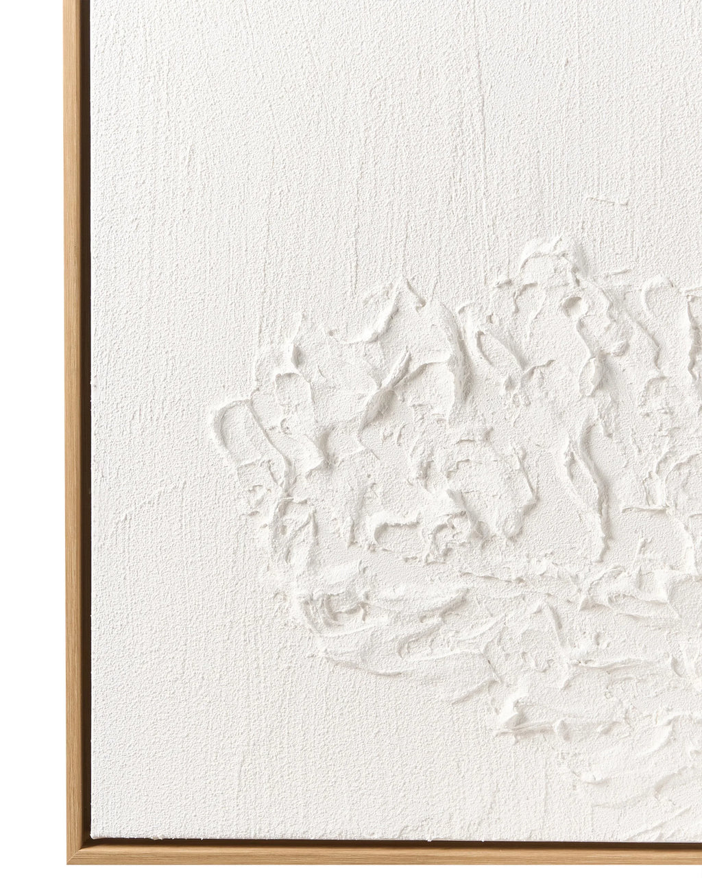 Impression sur toile Motif abstrait blanc
