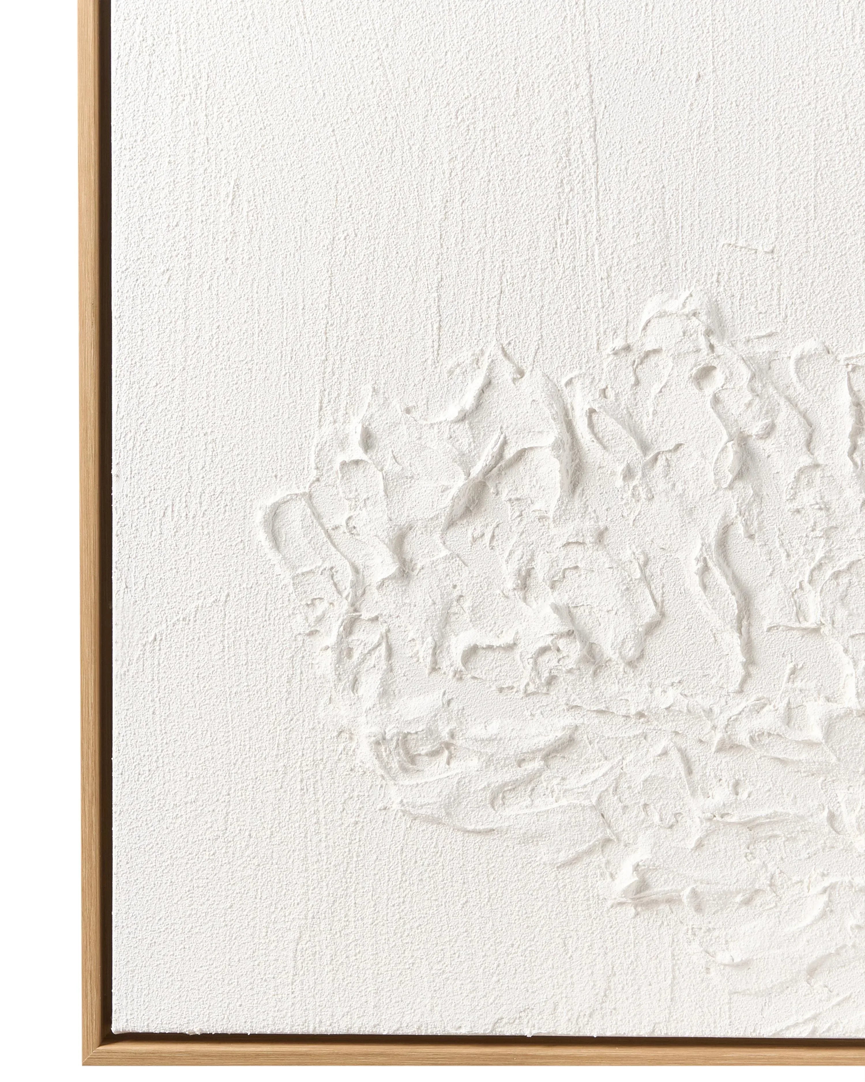 Impression sur toile Motif abstrait blanc