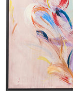 Impression sur toile Motif abstrait Rose